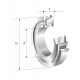 Rulment radial - axial cu role conice pe un rand 31305 NSK